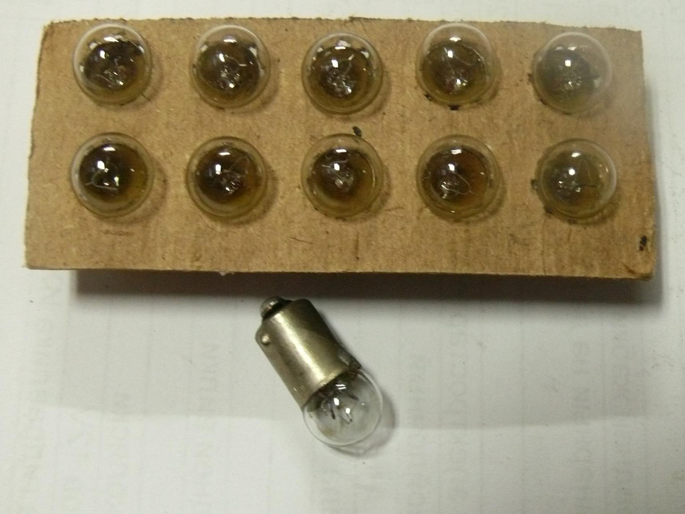 Лампа 12V 4W панелі приладів мотоцикла (10 шт) VDK-3 Київ - фото 1