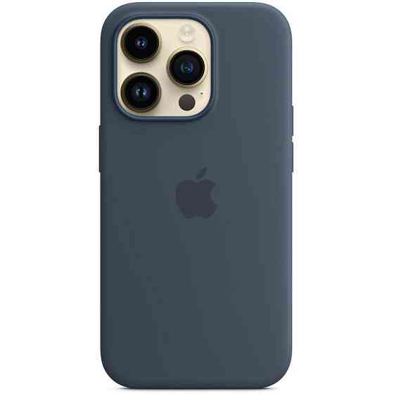 Чохол-накладка Apple Silicone Case with MagSafe для Apple iPhone 14 Pro Storm Blue (MPTF3) ( 18116 ) Харків