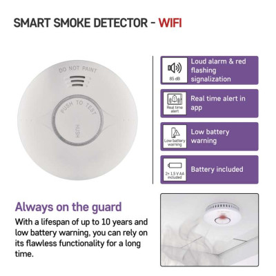 Датчик дыма EMOS P56500S ZigBee (P56500S) Винница - изображение 5