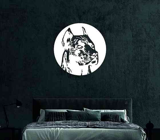 Декоративне настінне Панно «Стафф», Декор на стіну 50*50 см, Білий Київ