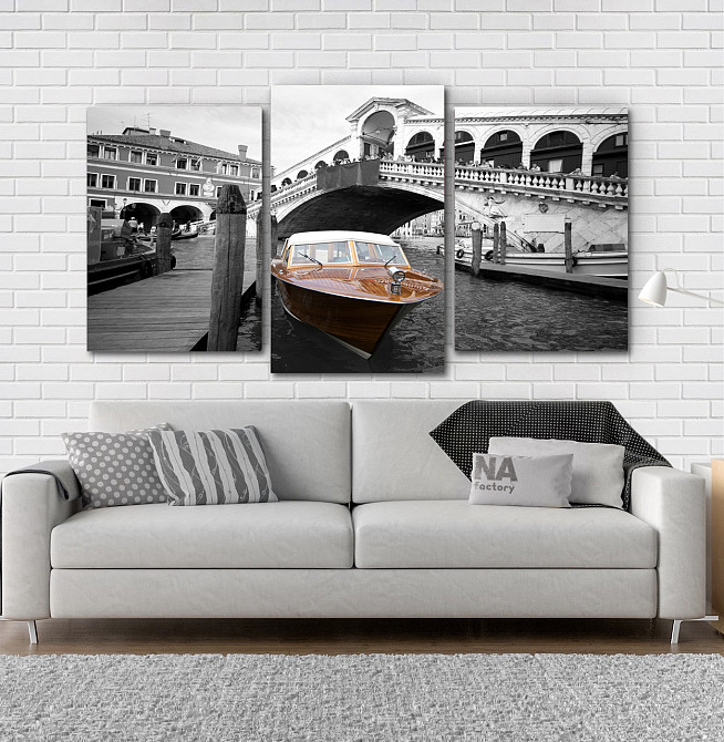 Модульна картина Місто Яхта Art-21_3 Київ - фото 2