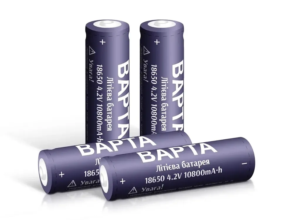 Аккумулятор 18650 BAPTA BP-1080 10800mAh 4.2V Li-Ion для фонарей, электроники и power bank Одесса - изображение 1