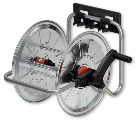 Котушка для шланга настінна, переносна, 1/2'' 50м, ZINCATO, AG131 Київ