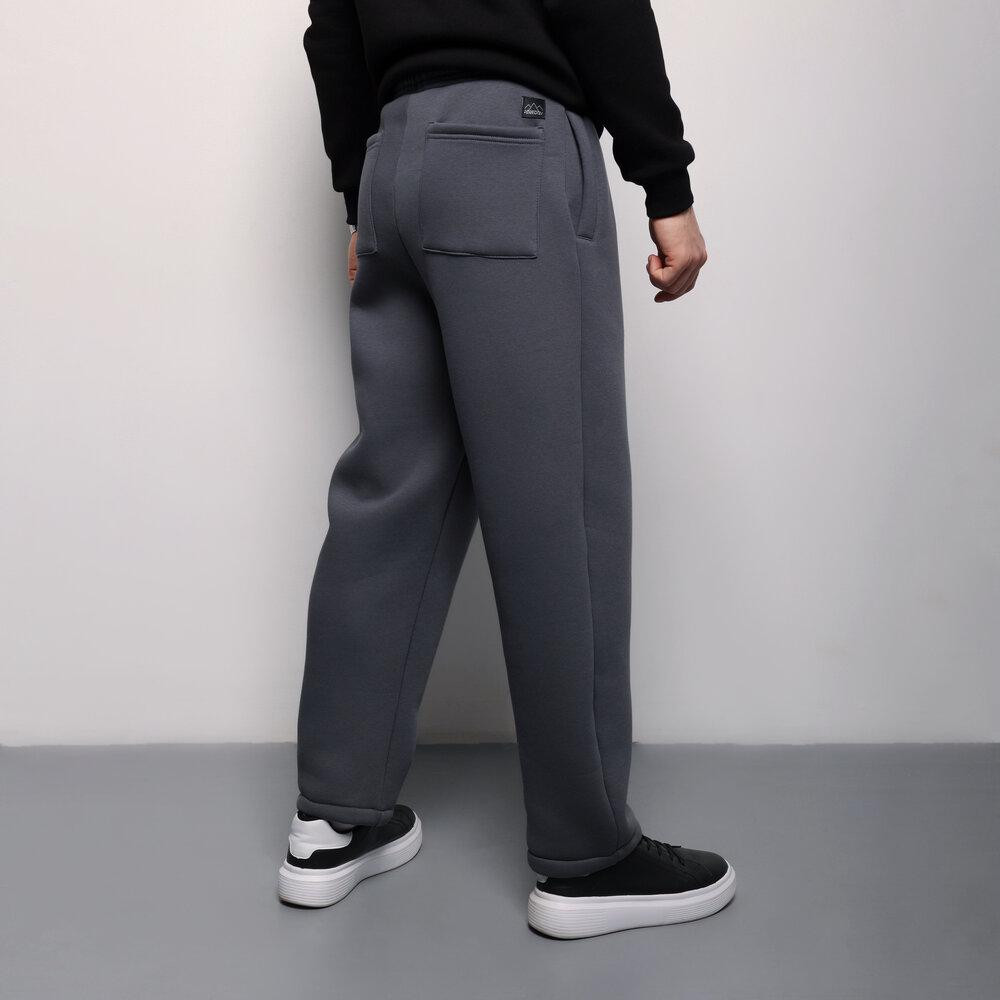 Джогери чоловічі тринитка начіс темно-сірі. Джогери чоловічі Pobedov Move темно-сірі. Київ - фото 7