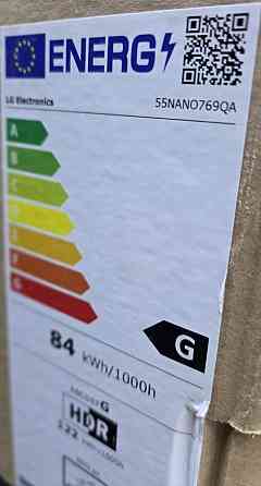 Телевізор LG 55NANO76. Smart TV Київ