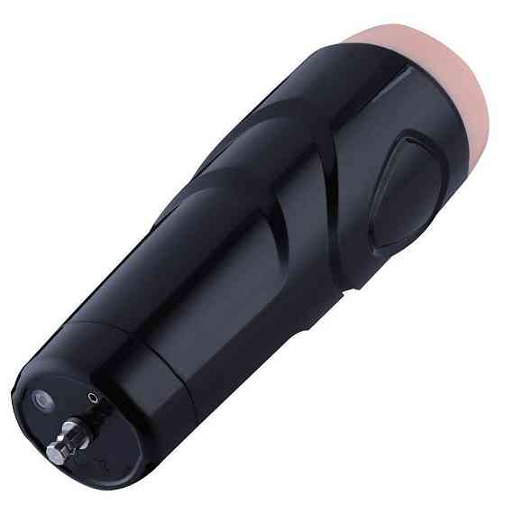 Мастурбатор з вібрацією Hismith Male Masturbation Cup with Vibe, сумісний з кріпленням KlicLok Sex Aura Київ