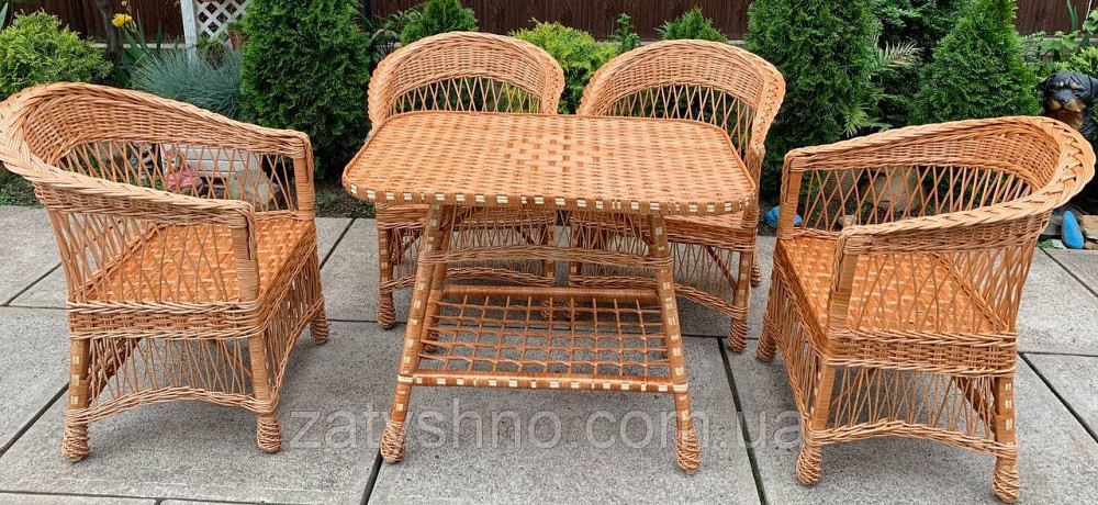 Набір садовий стіл і крісла Київ - фото 5