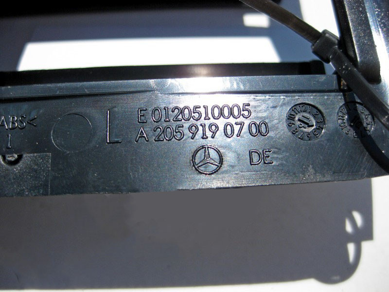 Mercedes-Benz  A2059190700 9051 Внутрішня передня кришка санки лівого сидіння чорна C-Class W205 GLC X253 E-Class W213 C238 Одесса - изображение 3