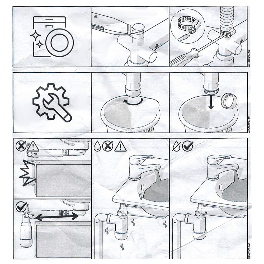 Сифон під меблевий  умивальник Тернопіль - фото 6