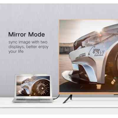 Кабель мультимедійний miniDisplayPort M to HDMI M 1.5m MD101 4K black Ugreen (20848) Вінниця