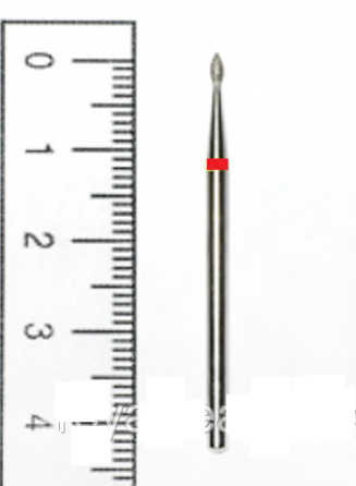 Алмазная насадка пламевидная . Киев