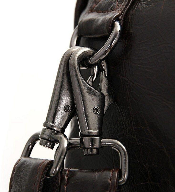 Сумка чоловіча Vintage 14106 трансформер Коричнева Київ - фото 2