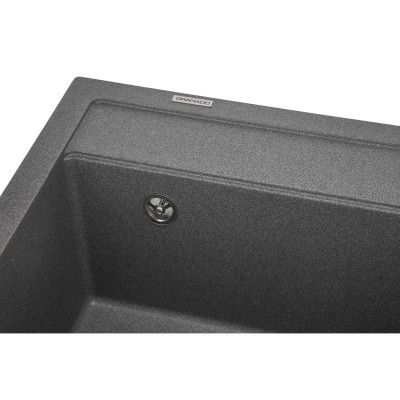 Мийка кухонна GRANADO LERIDA grafito (gr0409) Вінниця - фото 3