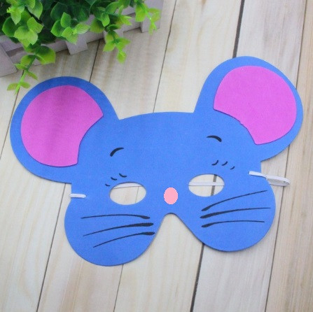 Дитяча маска Мишка one size синій Київ - фото 2