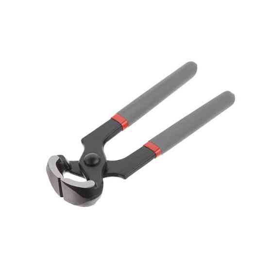 Кліщі торцеві для цвяхів, 160 мм, C45, двошарові рукоятки INTERTOOL HT-0164 Київ