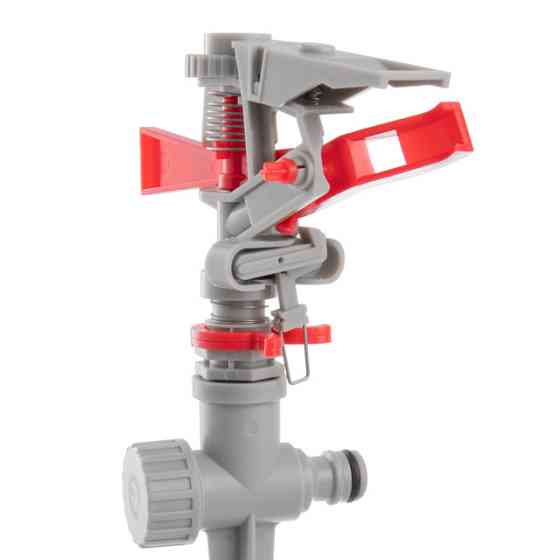 Дождеватель пульсационный на колку, с полной или частичной зоной полива до 12 м, материалы: PP, ABS INTERTOOL GE-0051 Киев