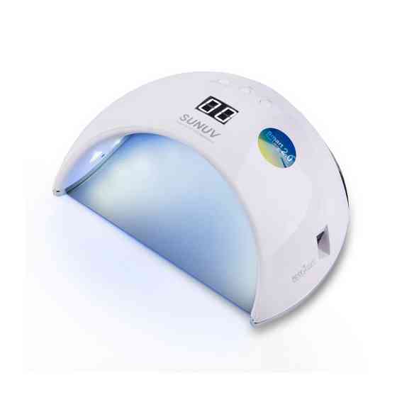 Лампа для манікюру SUN 6 Світлодіодна лампа для нігтів SUN6, 2 в 1 Led/Uv 2.0 для низькоколірного гель-лак Київ