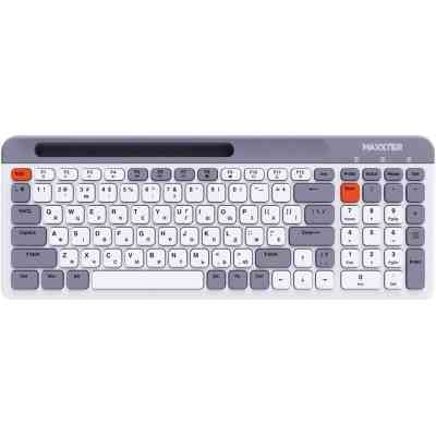 Клавиатура Maxxter KBW-02G-UA Wireless Grey (KBW-02G-UA) Винница