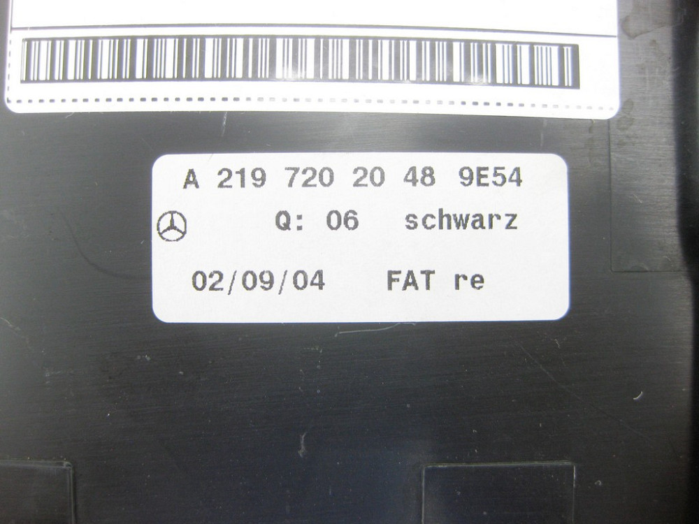 Mercedes-Benz  A2197202048 9E54 Накладка - кришка чорна під підлокітником передньої правої дверної картки CLS C219 Одеса - фото 7