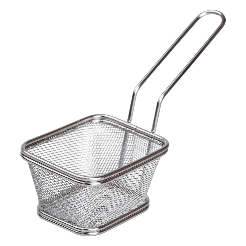 Корзина для подачі фрі та снеків 10.5х9х5.5 см Київ - фото 1