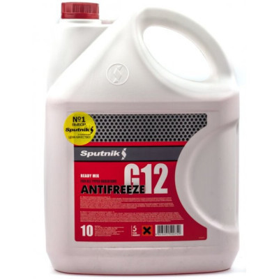 Антифриз SPUTNIK G12 10л червоний (701334) Вінниця - фото 1
