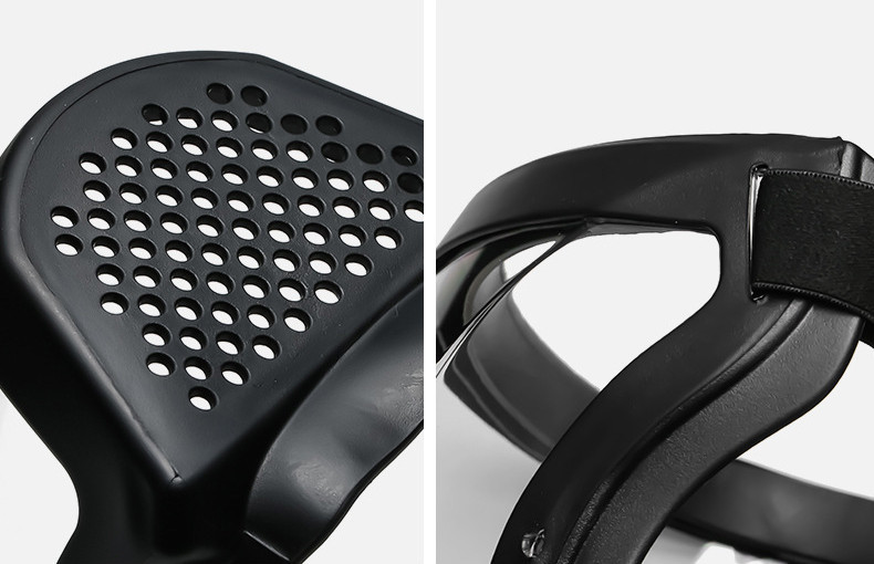 Повнолицева маска із змінним фільтром, прозора, Захисна маска від пилу, води, бруду, вітру Київ - фото 5