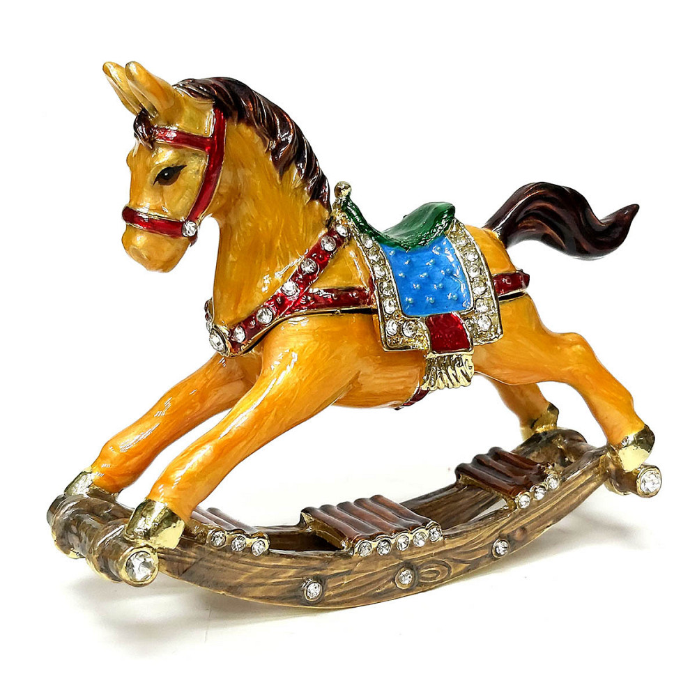 Скринька настільна зі стразами Конячка Київ - фото 1