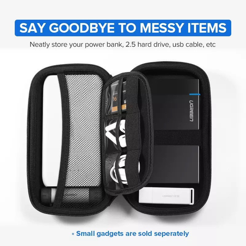 Органайзер для HDD UGREEN LP128 Hard Disk Storage Bag Large Size(UGR-50274) UGR-50274 Одесса - изображение 2