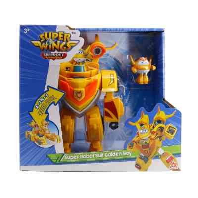 Ігровий набір Super Wings Super Robot Suit Золотий Хлопчик (Golden Boy) (EU770352) Вінниця
