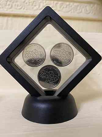 🔥 Колекційний набір памʼятних монет НБУ «Ми сильні. Ми разом» 🇺🇦  Комплект у стильній рамці | Київ