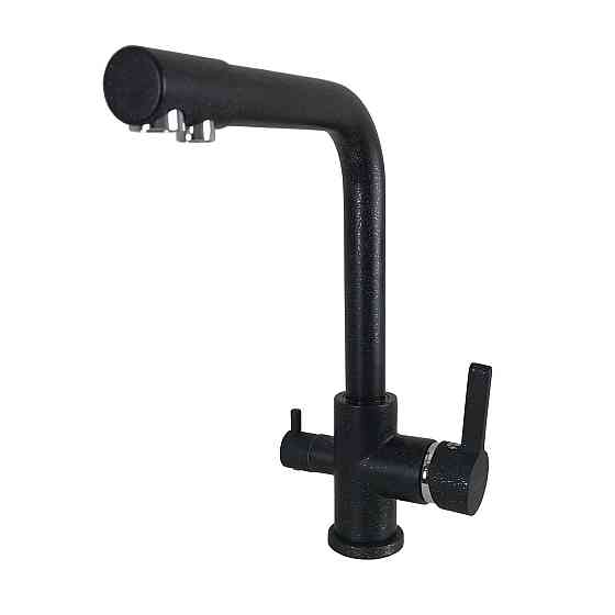 Смеситель для кухни под осмос Globus Lux LAZER GLLR-0444-1-ONIX (000014070) Киев