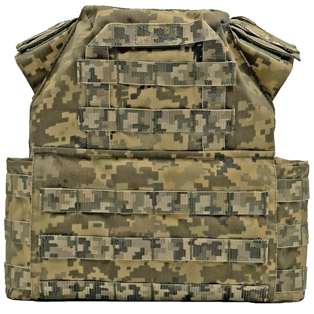 Плитоноска 25 х 30 Піксель ММ-14 Cordura зі швидким скиданням Запоріжжя - фото 3