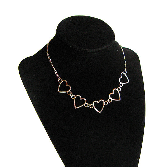 Ланцюжок з підвісками жіночий Сердечки Київ - фото 1