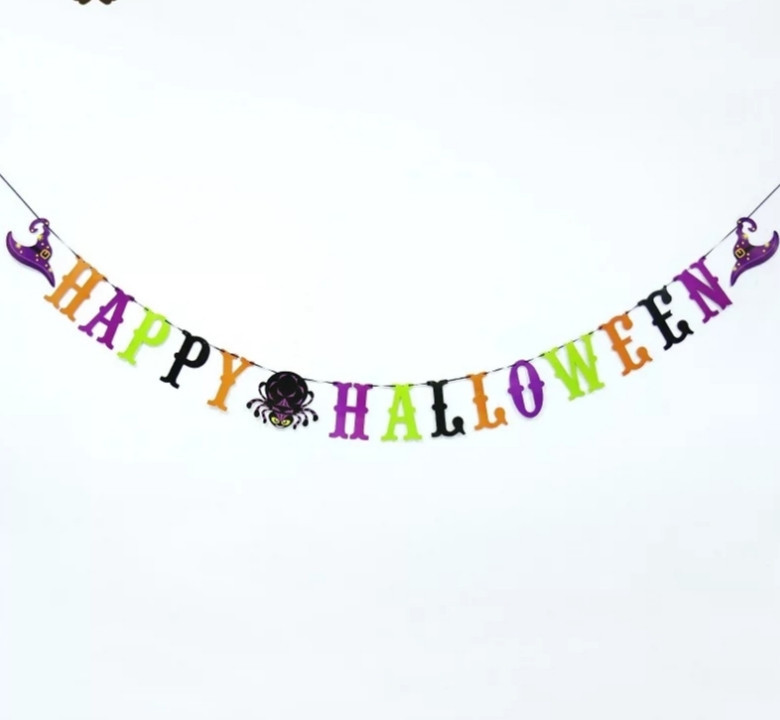 Гірлянда Хелловін декоративна 280 см різнобарвний Київ - фото 1