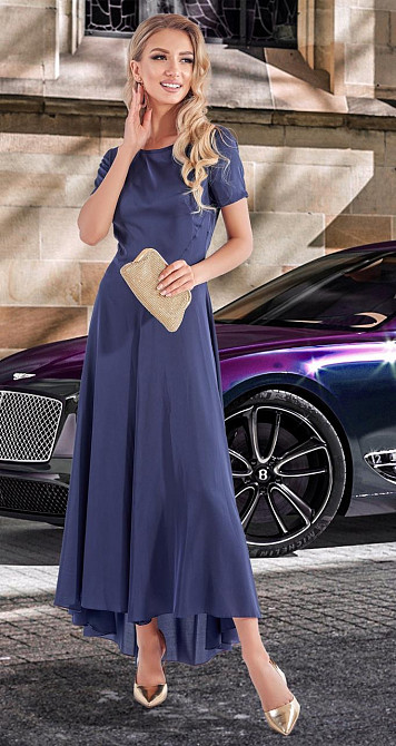 Изящное шелковое платье Киев - изображение 4