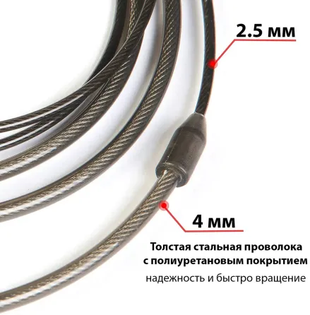 Cкакалка швидкісна на підшипниках для Кросфіту Фітнес Київ