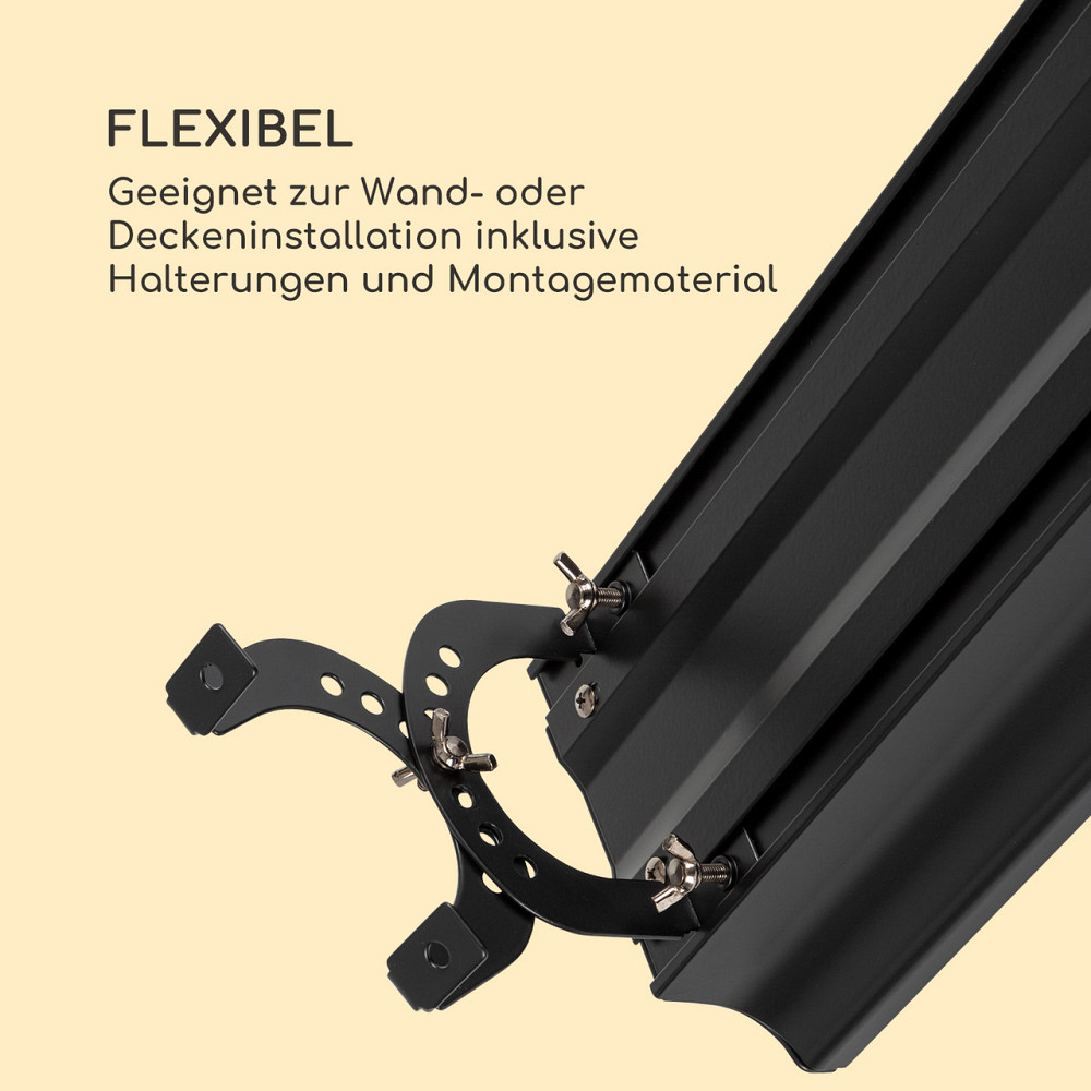 Cosmic Beam Smart 24 Інфрачервоний нагрівач 2400 Вт Керування через застосунок Пульт дистанційного Рівне - фото 8