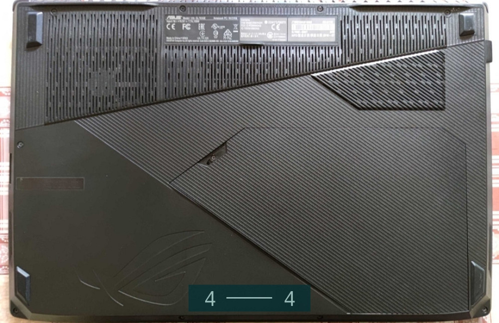 Ноутбук: ASUS ROG Strix 17 GL703GE/ 17.3" / i7-8750H / GTX 1050Ti / 16/256Gb. 1TB. Київ - фото 4