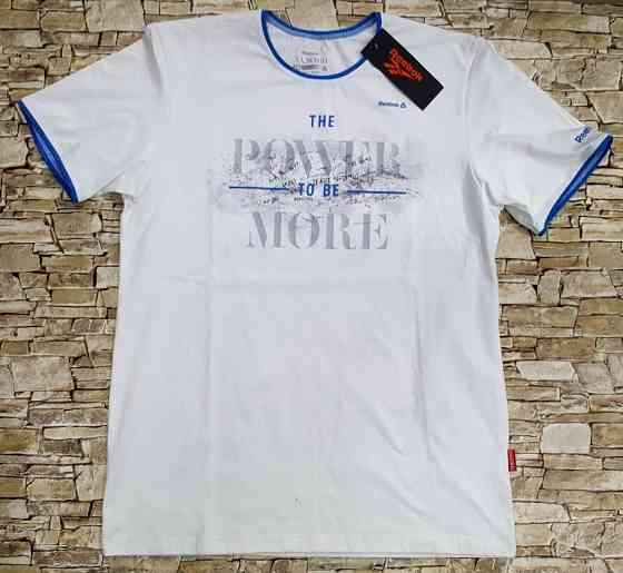 Мужская батальная трикотажная футболка Reebok Киев