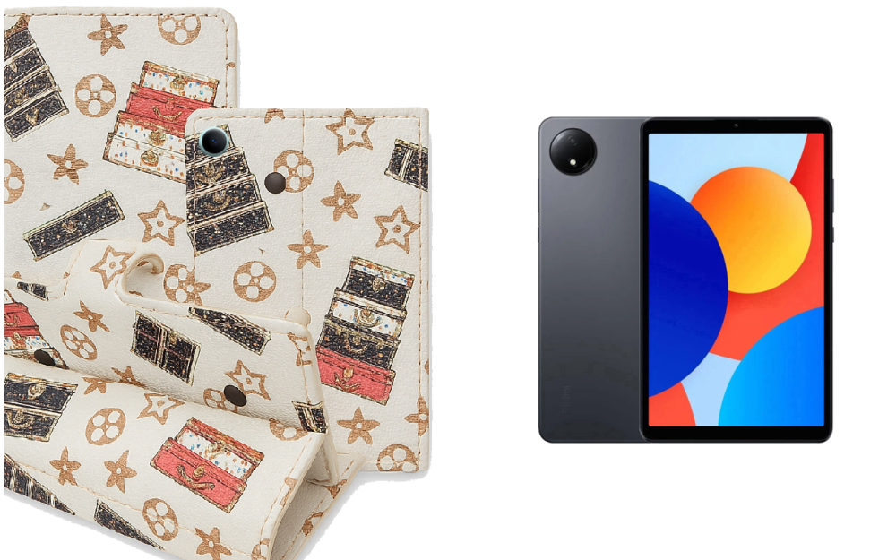 Книга-трансформер для планшета Xiaomi Redmi Pad Se 8.7, цвет Black Lyi White Киев - изображение 1