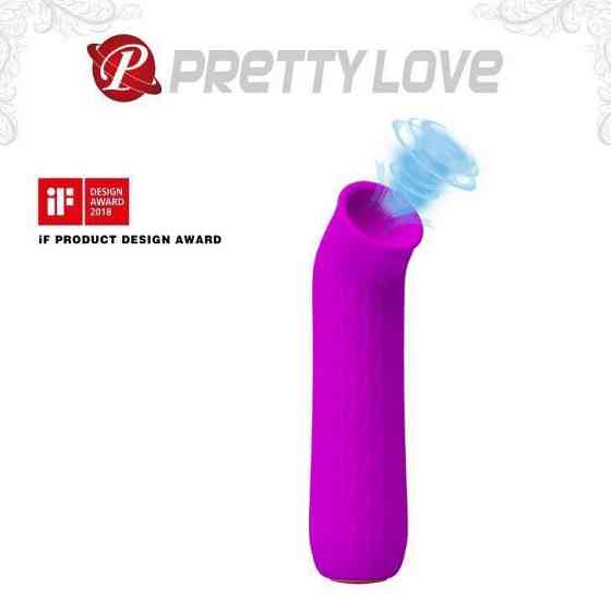 Вакуумный стимулятор PRETTY LOVE FORD фиолетовый, 11.6 х 2.7 см Sex Aura Киев
