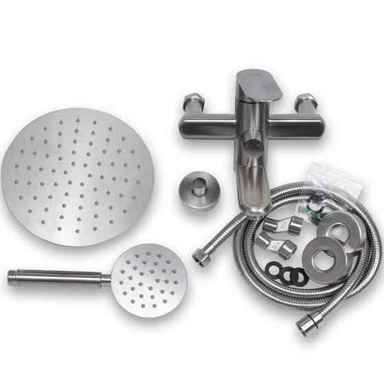 Душова колонна зі змішувачем з нержавіючої сталі Mixxus Eva-009-J (MI5788) Харків