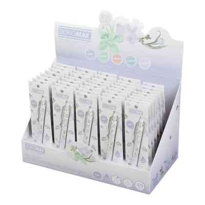 Ручка гелевая Buromax автоматическая BLOSSOM, 0.5 мм, ароматный грип, Ирис, синие чернила, в блистере (BM.8368-39) Винница