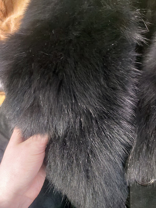 Дублянка жіноча натуральна Б/У 40-42 чорний Київ - фото 3