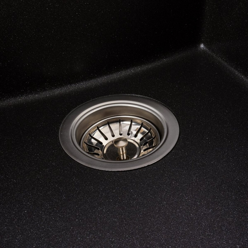 Гранітна мийка для кухні VALESO ROXY 3744 матова Моріон Коломыя - изображение 6