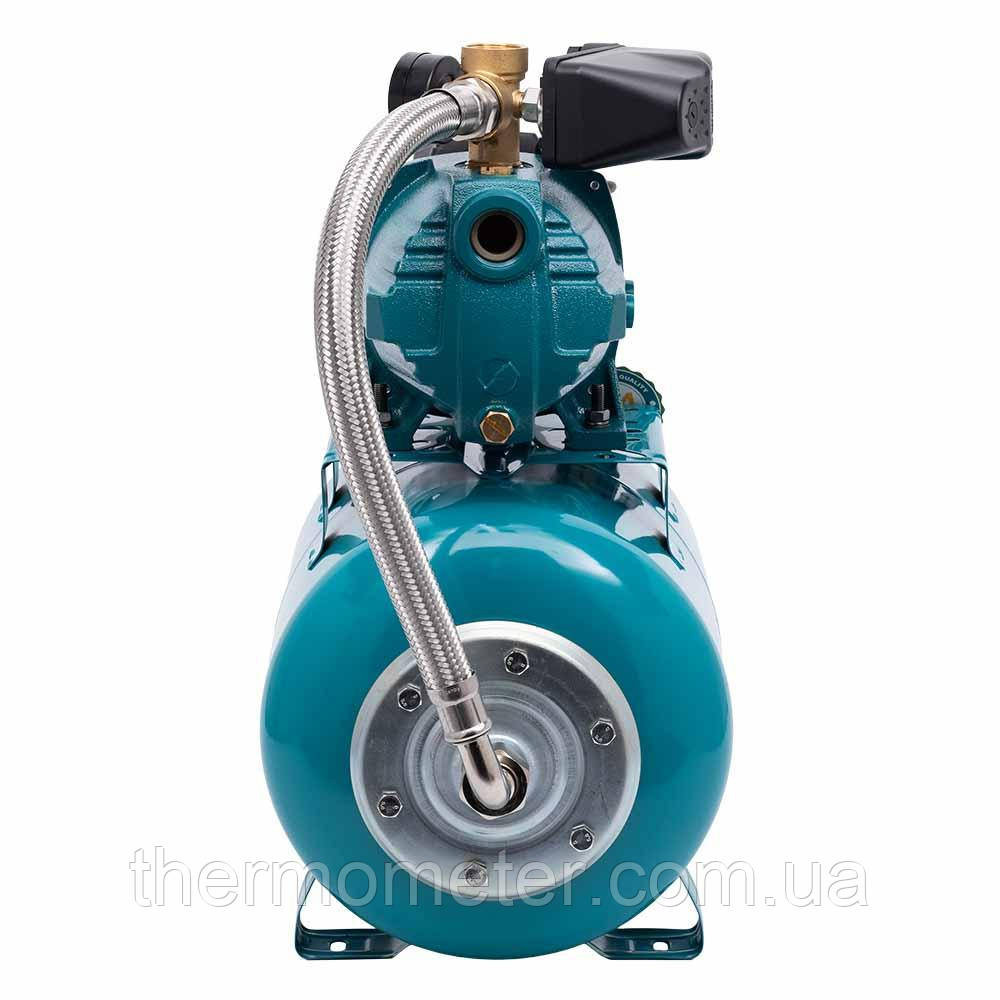 Станція 0.45 кВт Hmax 41м Qmax 45 л/хв (самовсмоктувальний насос) 24 л AquaticaLEO AJm45A3/UA (775382/24) Київ - фото 11
