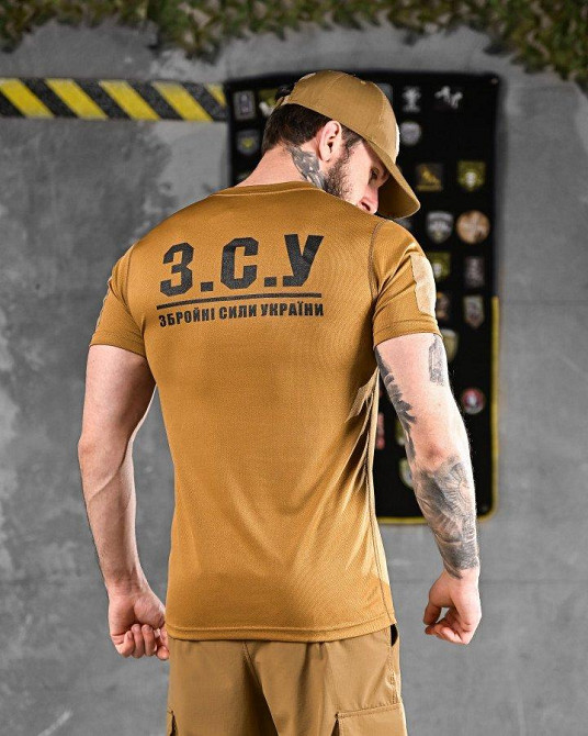 Тактическая потоотводящая футболка  ЗСУ КАЙОТ   ВТ6730 Одесса - изображение 4