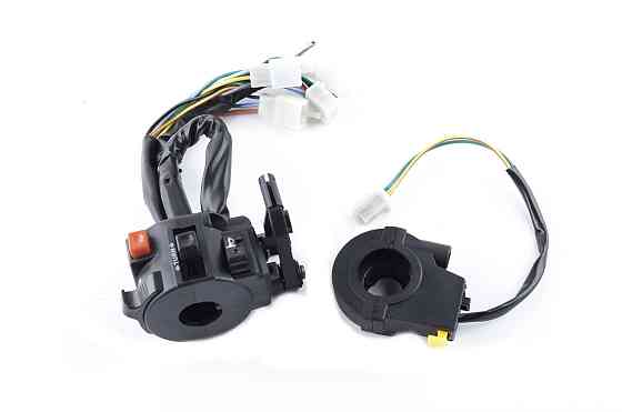 Блоки кнопок керма (пара) Active XVP (чорні) Київ