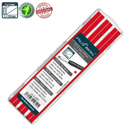 Стрижні запасні, 6031 для Pica BIG Dry, FOR ALL червоний колір, 12шт Одеса - фото 1