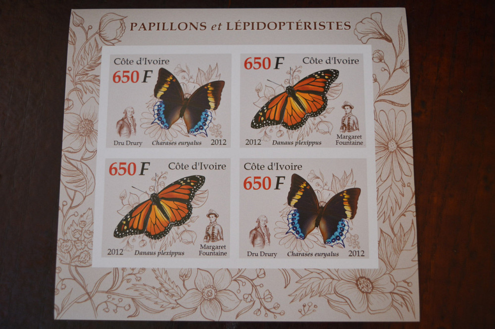 Кот-д'Івуар. Фауна. Личности. Блок. (А-35) Полтава - фото 1